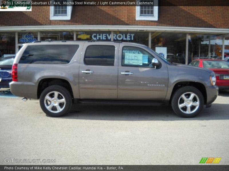Mocha Steel Metallic / Light Cashmere/Dark Cashmere 2011 Chevrolet Suburban LT 4x4