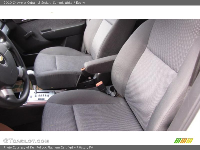 Summit White / Ebony 2010 Chevrolet Cobalt LS Sedan
