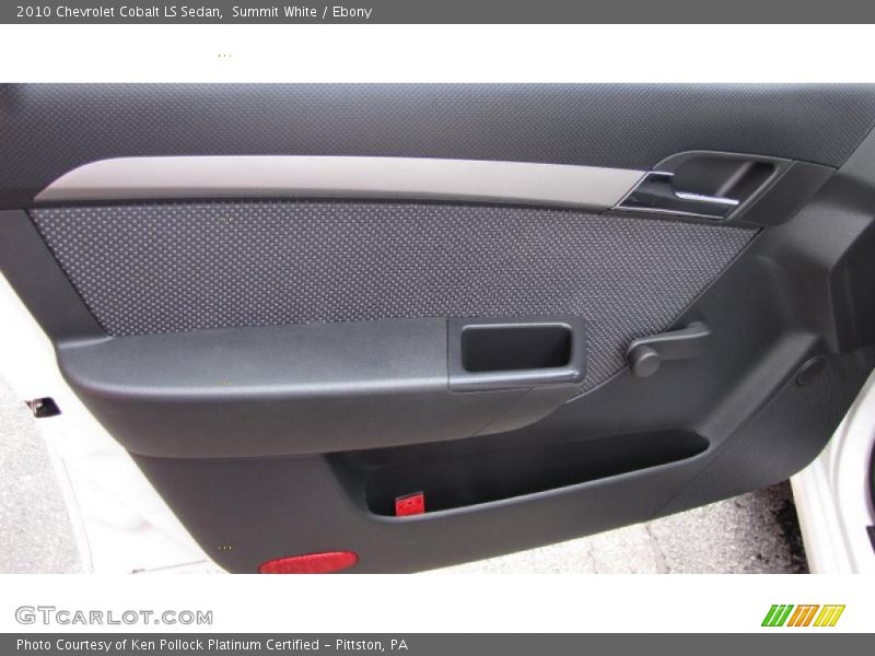 Summit White / Ebony 2010 Chevrolet Cobalt LS Sedan