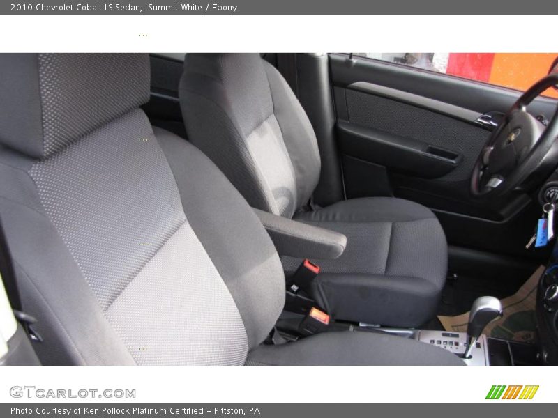 Summit White / Ebony 2010 Chevrolet Cobalt LS Sedan
