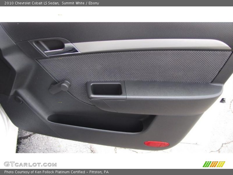 Summit White / Ebony 2010 Chevrolet Cobalt LS Sedan