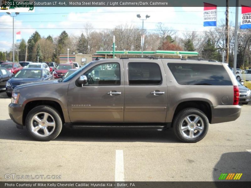 Mocha Steel Metallic / Light Cashmere/Dark Cashmere 2011 Chevrolet Suburban LT 4x4