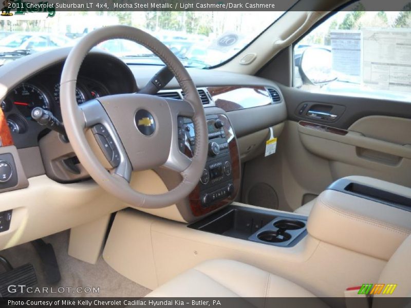Mocha Steel Metallic / Light Cashmere/Dark Cashmere 2011 Chevrolet Suburban LT 4x4