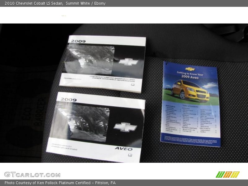 Summit White / Ebony 2010 Chevrolet Cobalt LS Sedan