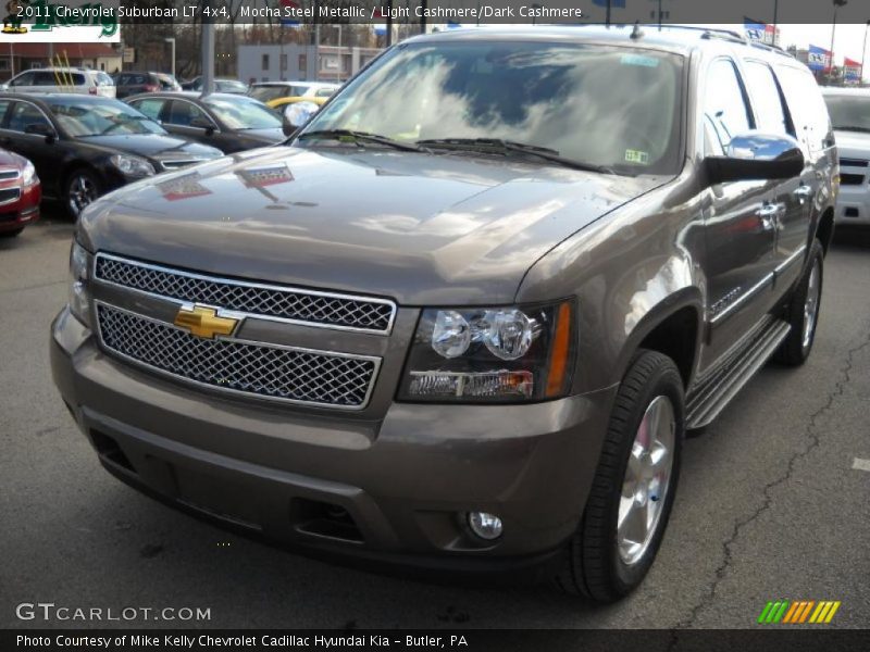 Mocha Steel Metallic / Light Cashmere/Dark Cashmere 2011 Chevrolet Suburban LT 4x4