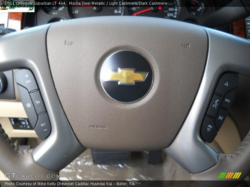 Mocha Steel Metallic / Light Cashmere/Dark Cashmere 2011 Chevrolet Suburban LT 4x4