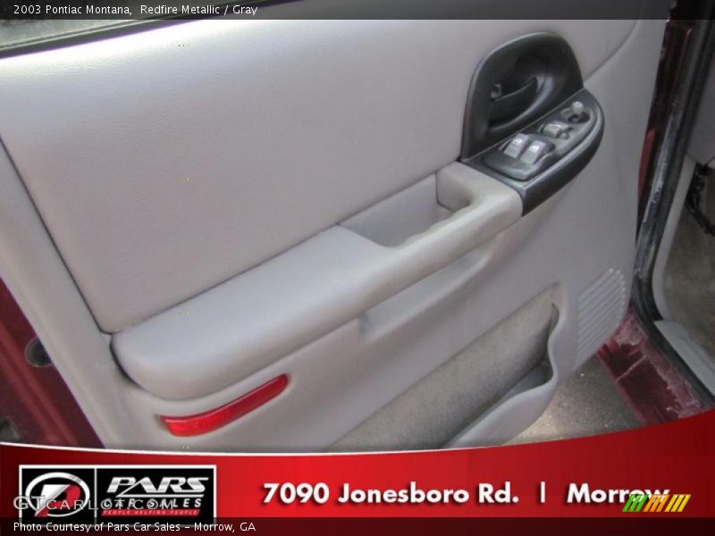 Redfire Metallic / Gray 2003 Pontiac Montana