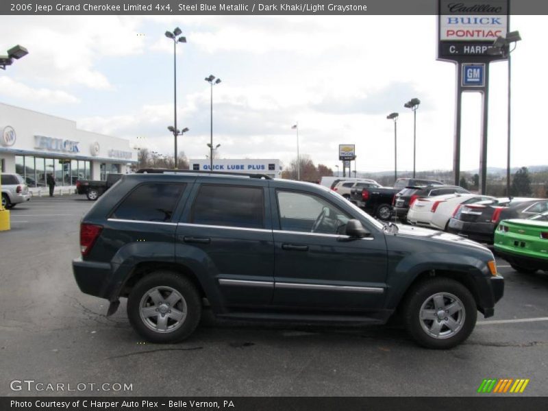 Steel Blue Metallic / Dark Khaki/Light Graystone 2006 Jeep Grand Cherokee Limited 4x4