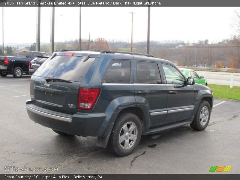 Steel Blue Metallic / Dark Khaki/Light Graystone 2006 Jeep Grand Cherokee Limited 4x4