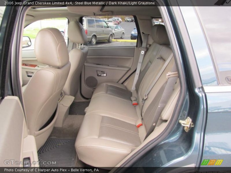 Steel Blue Metallic / Dark Khaki/Light Graystone 2006 Jeep Grand Cherokee Limited 4x4