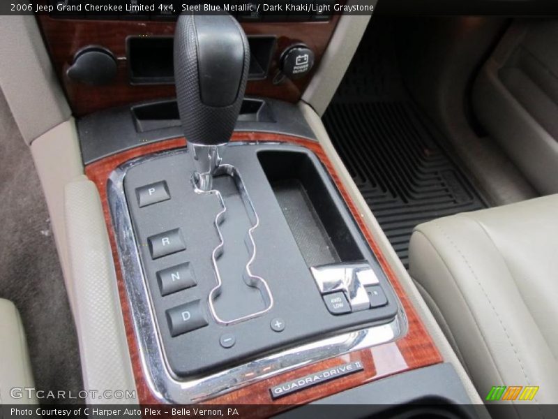 Steel Blue Metallic / Dark Khaki/Light Graystone 2006 Jeep Grand Cherokee Limited 4x4