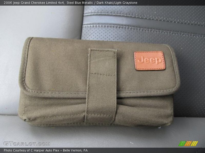 Steel Blue Metallic / Dark Khaki/Light Graystone 2006 Jeep Grand Cherokee Limited 4x4