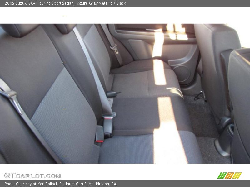 Azure Gray Metallic / Black 2009 Suzuki SX4 Touring Sport Sedan