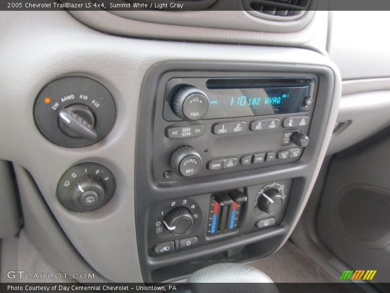 Summit White / Light Gray 2005 Chevrolet TrailBlazer LS 4x4