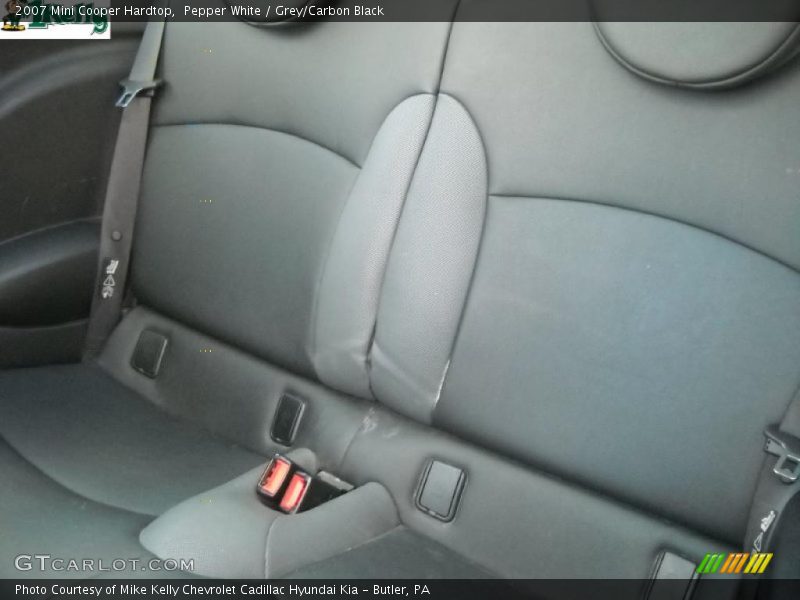 Pepper White / Grey/Carbon Black 2007 Mini Cooper Hardtop