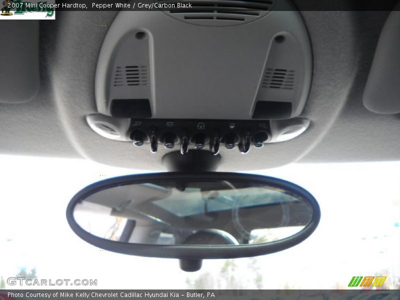 Pepper White / Grey/Carbon Black 2007 Mini Cooper Hardtop