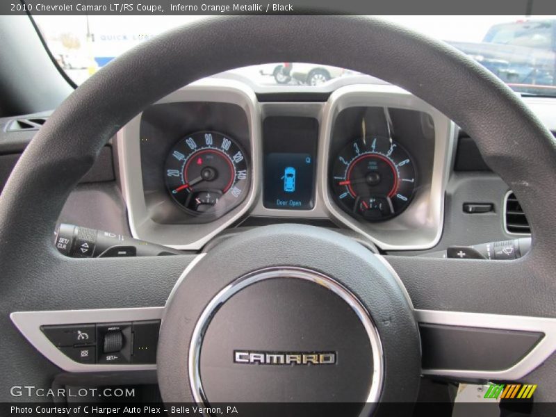 Inferno Orange Metallic / Black 2010 Chevrolet Camaro LT/RS Coupe