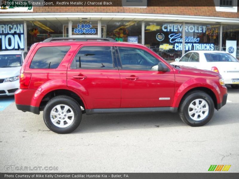 Redfire Metallic / Charcoal Black 2008 Mazda Tribute i Sport
