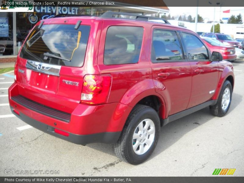 Redfire Metallic / Charcoal Black 2008 Mazda Tribute i Sport