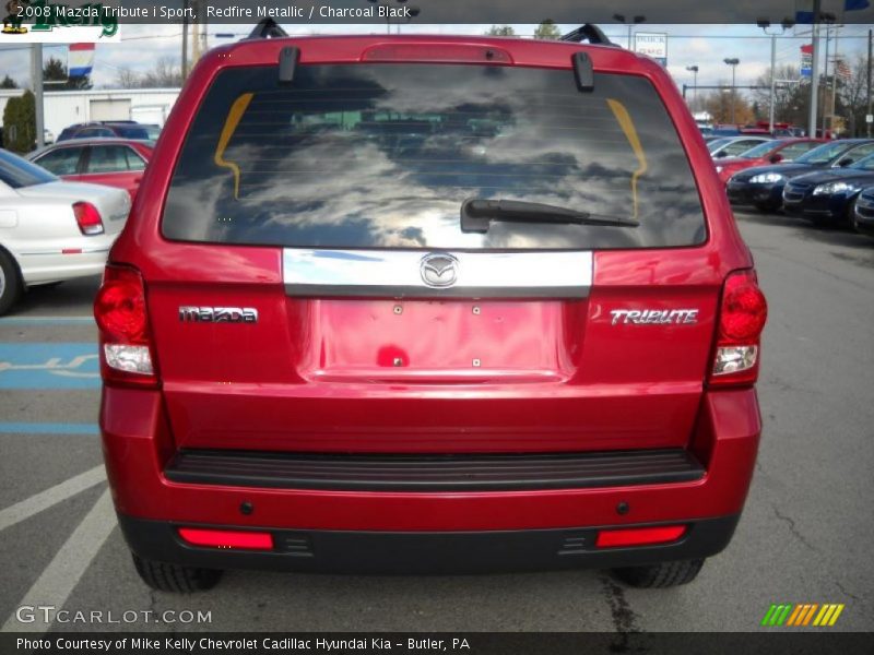 Redfire Metallic / Charcoal Black 2008 Mazda Tribute i Sport