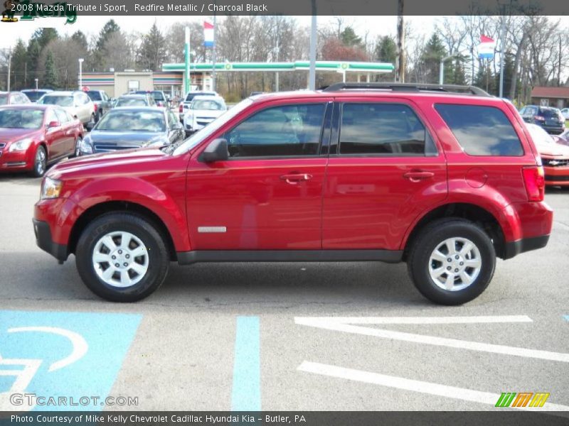 Redfire Metallic / Charcoal Black 2008 Mazda Tribute i Sport