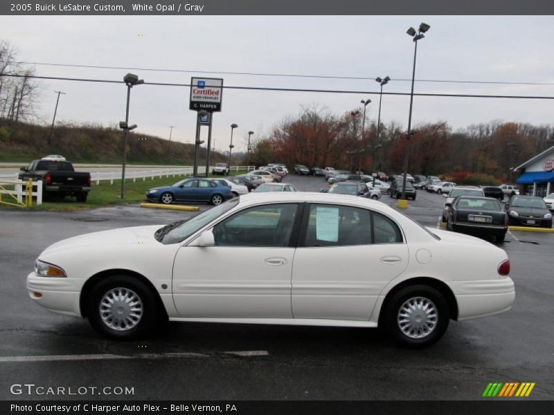 White Opal / Gray 2005 Buick LeSabre Custom