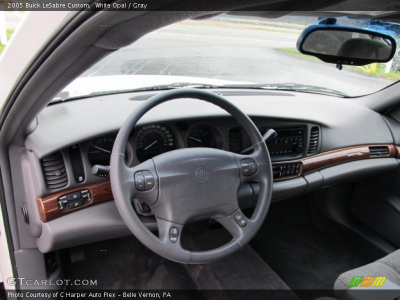 White Opal / Gray 2005 Buick LeSabre Custom