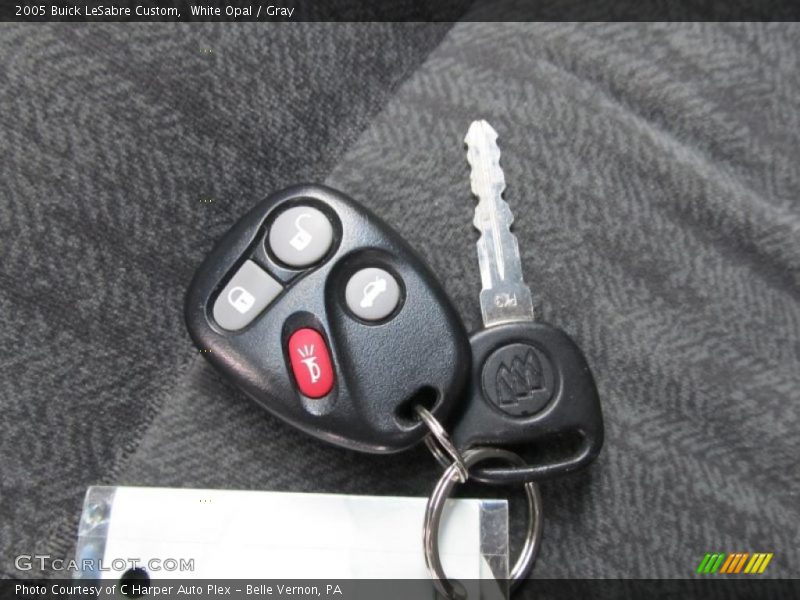White Opal / Gray 2005 Buick LeSabre Custom