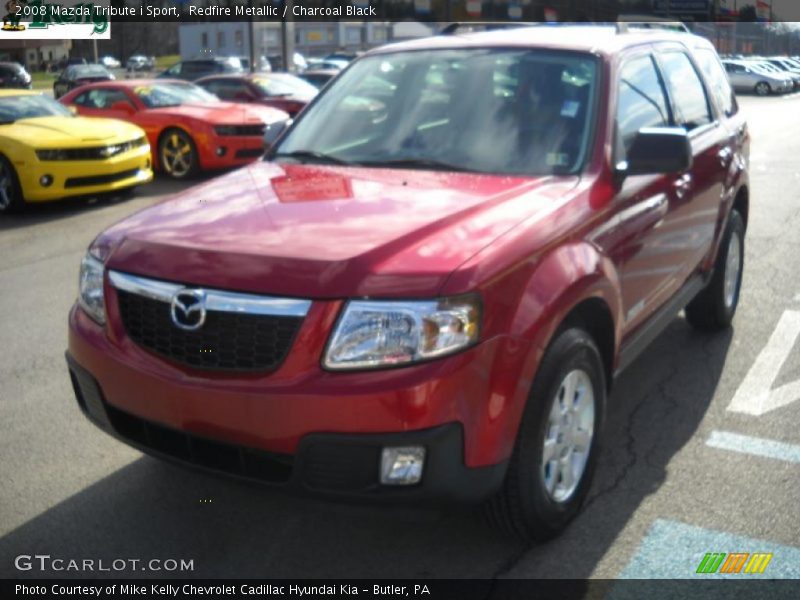 Redfire Metallic / Charcoal Black 2008 Mazda Tribute i Sport