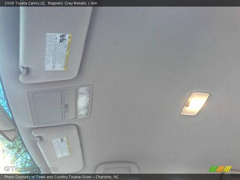 Magnetic Gray Metallic / Ash 2008 Toyota Camry LE