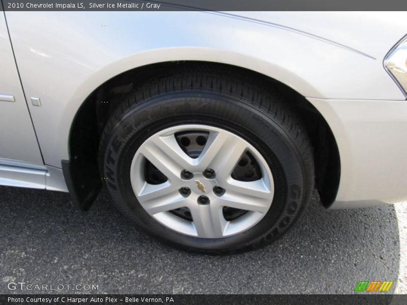 Silver Ice Metallic / Gray 2010 Chevrolet Impala LS