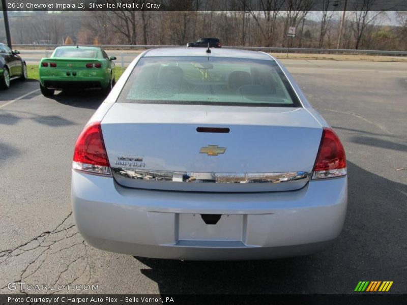 Silver Ice Metallic / Gray 2010 Chevrolet Impala LS