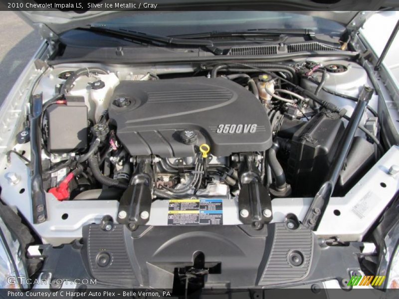 Silver Ice Metallic / Gray 2010 Chevrolet Impala LS