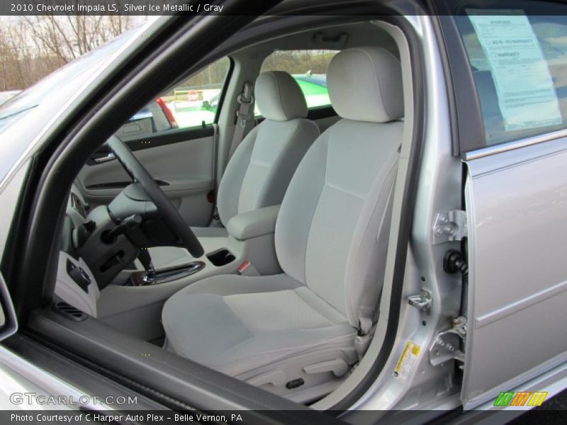 Silver Ice Metallic / Gray 2010 Chevrolet Impala LS