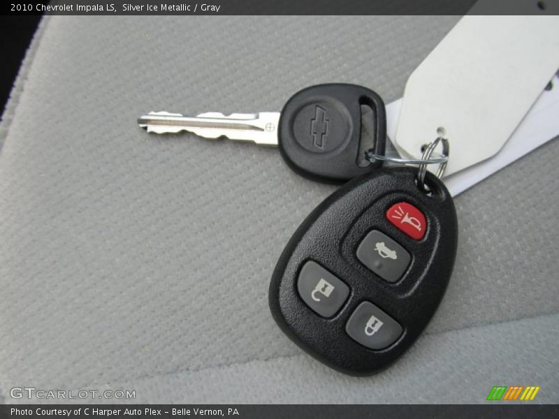 Silver Ice Metallic / Gray 2010 Chevrolet Impala LS