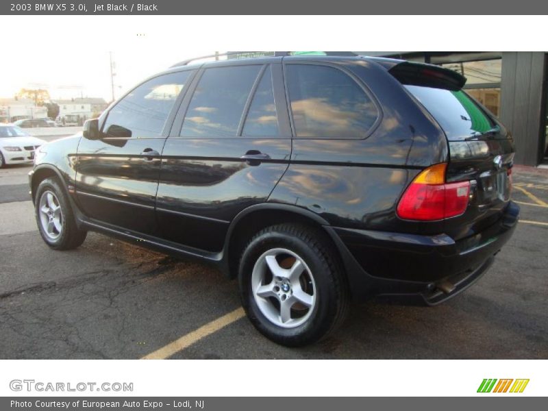 Jet Black / Black 2003 BMW X5 3.0i