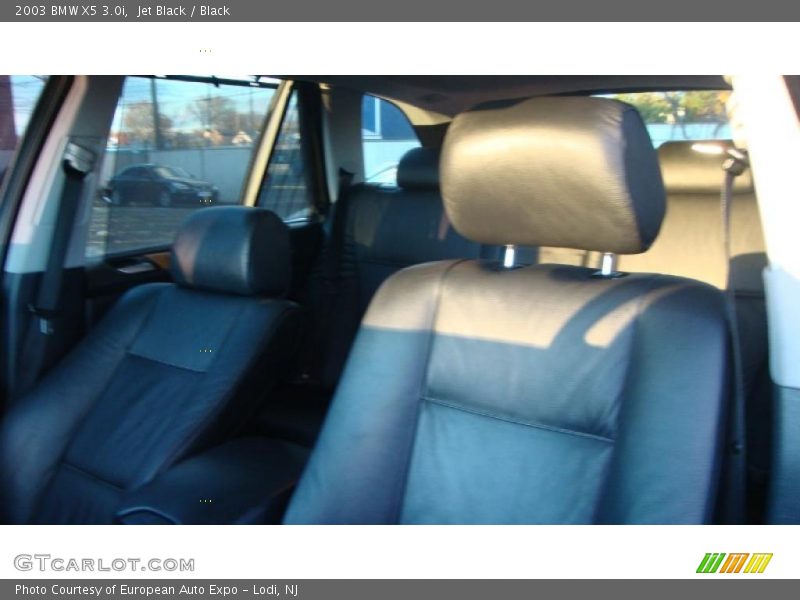 Jet Black / Black 2003 BMW X5 3.0i