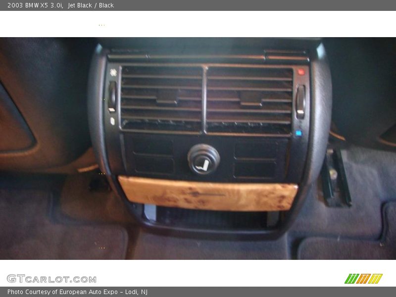 Jet Black / Black 2003 BMW X5 3.0i