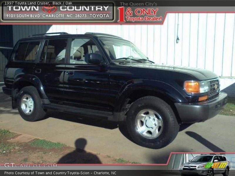 Black / Oak 1997 Toyota Land Cruiser