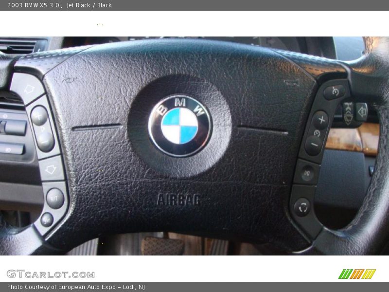Jet Black / Black 2003 BMW X5 3.0i