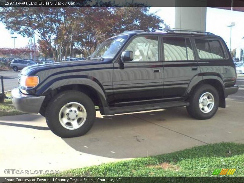 Black / Oak 1997 Toyota Land Cruiser