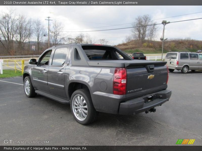 Taupe Gray Metallic / Dark Cashmere/Light Cashmere 2010 Chevrolet Avalanche LTZ 4x4