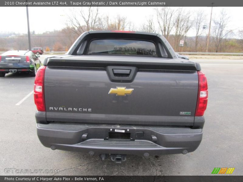 Taupe Gray Metallic / Dark Cashmere/Light Cashmere 2010 Chevrolet Avalanche LTZ 4x4