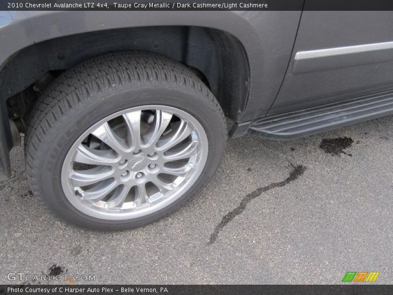 Taupe Gray Metallic / Dark Cashmere/Light Cashmere 2010 Chevrolet Avalanche LTZ 4x4