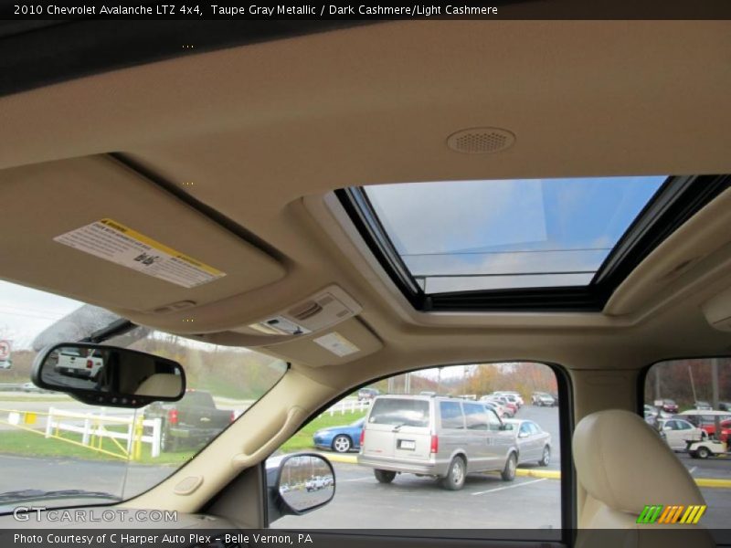 Taupe Gray Metallic / Dark Cashmere/Light Cashmere 2010 Chevrolet Avalanche LTZ 4x4