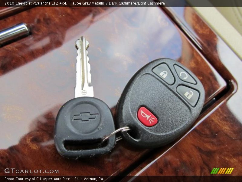 Taupe Gray Metallic / Dark Cashmere/Light Cashmere 2010 Chevrolet Avalanche LTZ 4x4