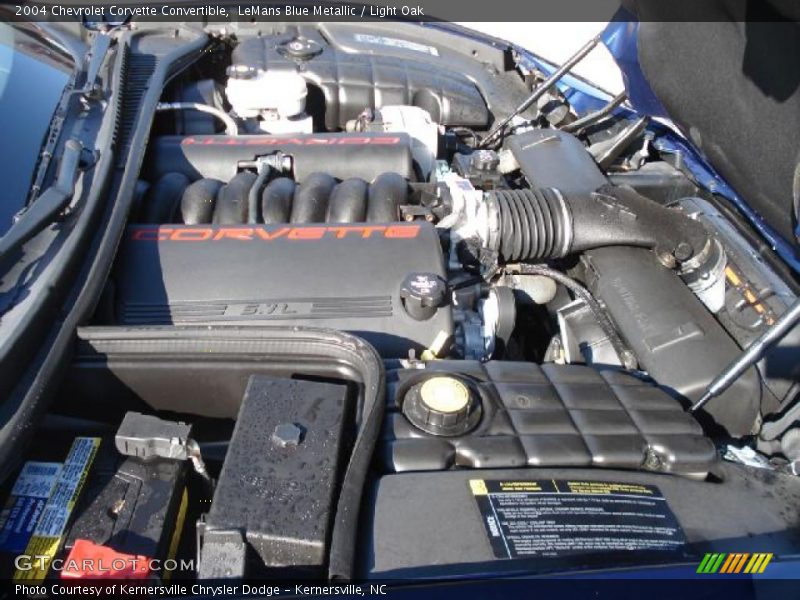  2004 Corvette Convertible Engine - 5.7 Liter OHV 16-Valve LS1 V8