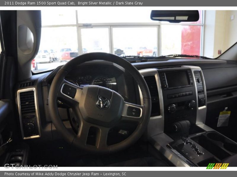 Bright Silver Metallic / Dark Slate Gray 2011 Dodge Ram 1500 Sport Quad Cab