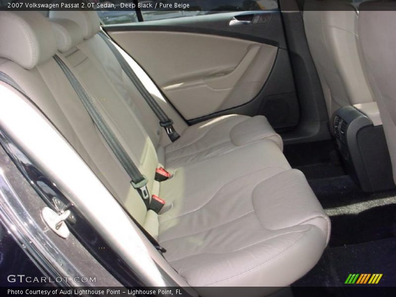 Deep Black / Pure Beige 2007 Volkswagen Passat 2.0T Sedan