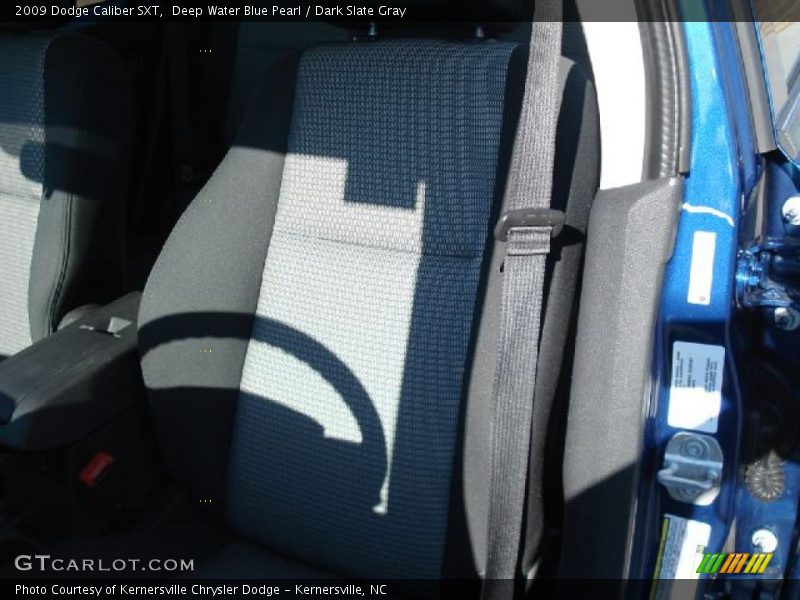Deep Water Blue Pearl / Dark Slate Gray 2009 Dodge Caliber SXT